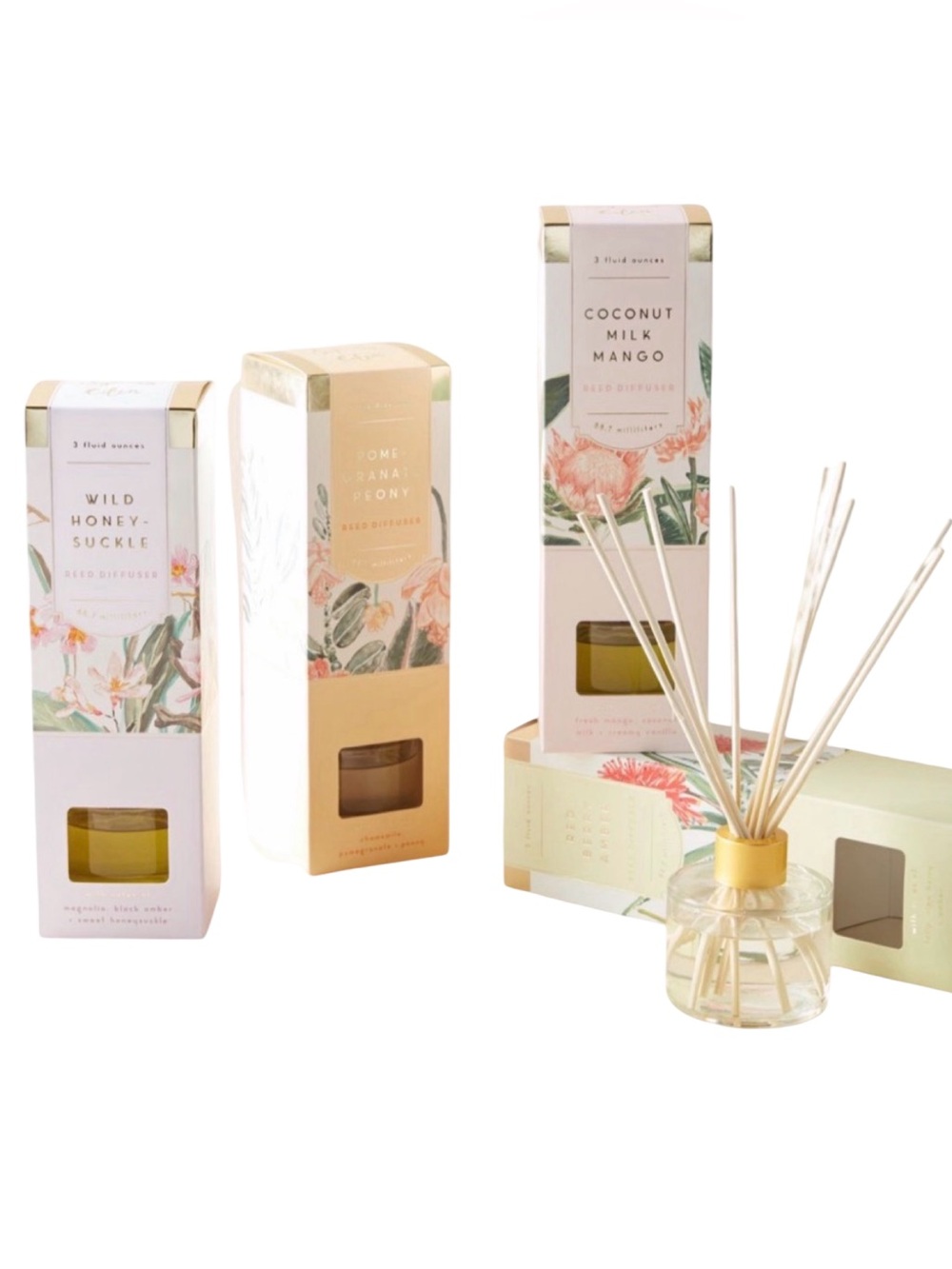 Anthropologie x Spring’s Eden Pomegranate Peony Fragranced Diffuser - 3 fl oz